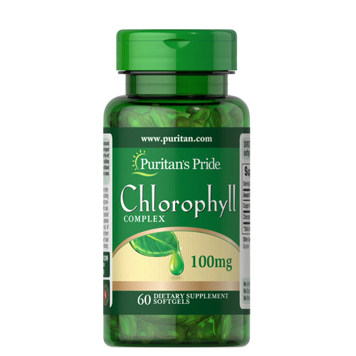 Puritan's Pride, Chlorophyll Complex, 100mg, 60 Softgels