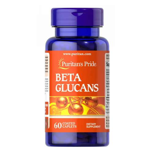 Puritan's Pride, Beta Glucans, 200 mg, 60 Caplets