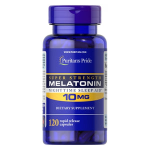 Puritan's Pride, Melatonin, 10 mg, 120 Capsules