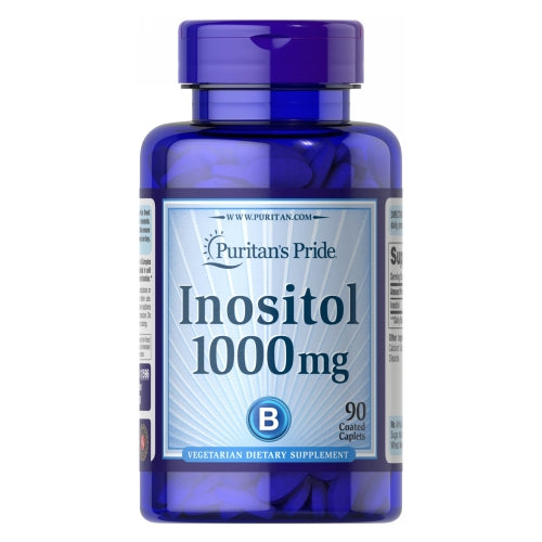 Puritan's Pride, Inositol, 1000 mg, 90 Caplets