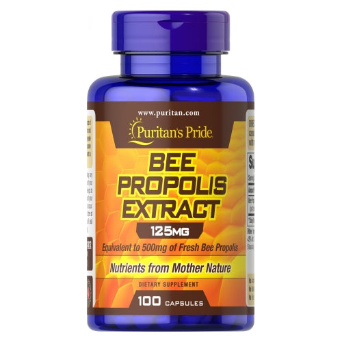 Puritan's Pride, Bee Propolis, 500 mg, 100 Capsules