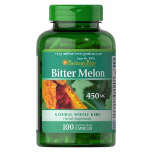 Puritan's Pride, Bitter Melon, 450 mg, 100 Capsules