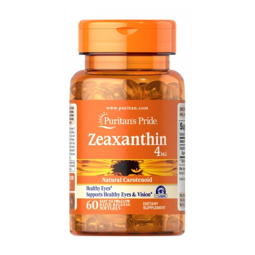 Puritan's Pride, Zeaxanthin, 4 mg, 60 Softgels