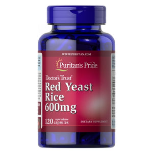 Puritan's Pride, Red Yeast Rice, 600 mg, 120 Capsules