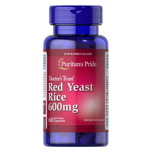 Puritan's Pride, Red Yeast Rice, 600 mg, 60 Capsules