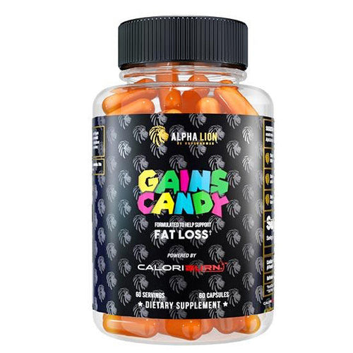 Alpha Lion, Gains Candy Caloriburn, 60 Capsules