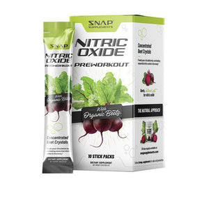 Snap Supplements, Preworkout Organic Beets Single, 10 Packets