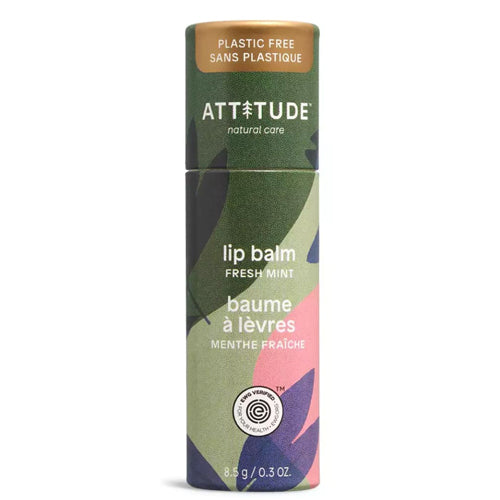 Attitude, Lip balm mint, 0.3 Oz