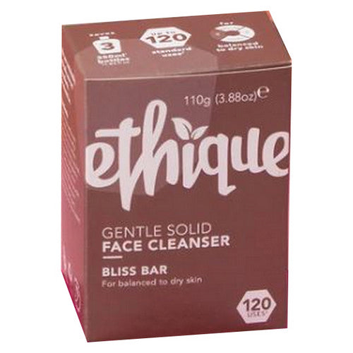 Ethique, Bliss Bar - Solid Face Cleanser, 3.88 Oz