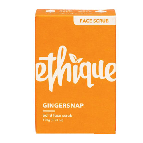 Ethique, Solid Face Scrub Gingersnap, 3.52 Oz