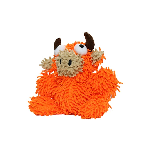 Mighty, Mighty Jr Microfiber Ball Bull Orange, 1 Each