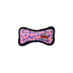 Tuffy, Tuffy Jr Bone Pink Leopard, 1 Each