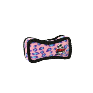 Tuffy, Tuffy Jr Bone2 Pink Leopard, 1 Each