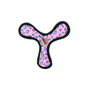 Tuffy, Tuffy Jr Boomerang Pink Leopard, 1 Each