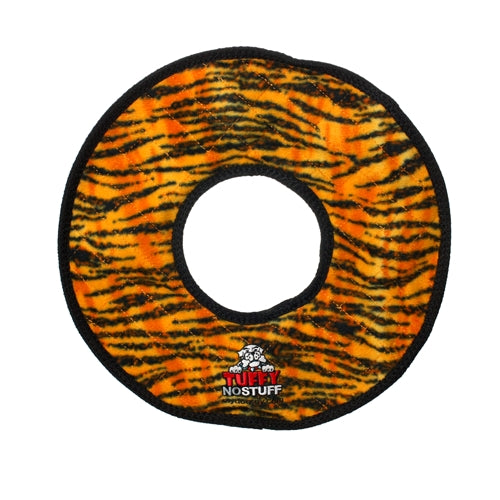 Tuffy, Tuffy No Stuff Mega Ring Tiger, 1 Each