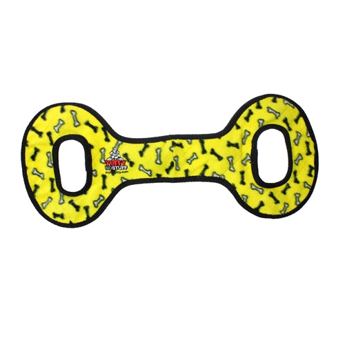 Tuffy, Tuffy No Stuff Ultimate Tug-O-War Yellow Bone, 1 Each