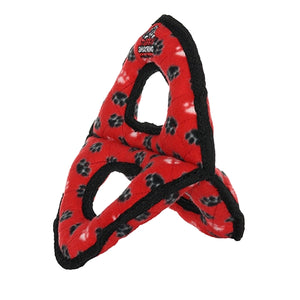 Tuffy, Tuffy Ultimate 3Wayring Red Paw, 1 Each