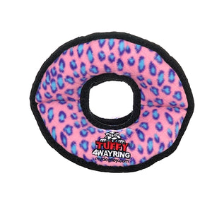 Tuffy, Tuffy Ultimate 4Wayring Pink Leopard, 1 Each