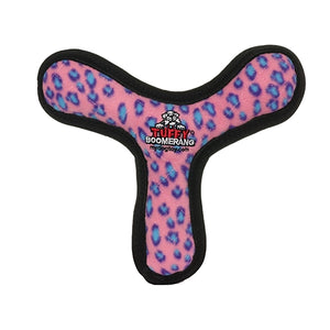 Tuffy, Tuffy Ultimate Boomerang Pink Leopard, 1 Each