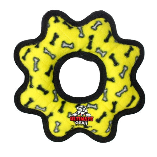 Tuffy, Tuffy Ultimate Gear Ring Yellow Bone, 1 Each