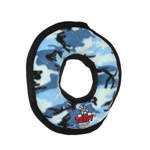 Tuffy, Tuffy Ultimate Ring Camo Blue, 1 Each