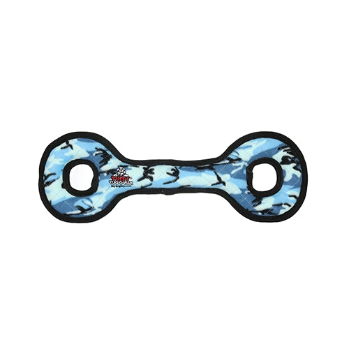 Tuffy, Tuffy Ultimate Tug-O-War Camo Blue, 1 Each