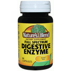 Nature's Blend, Digestive Enzyme, 60 Caps