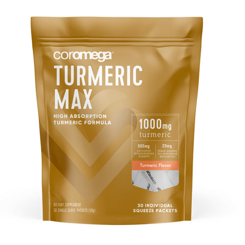 Coromega, Coromega Tumeric Max, 30 Count