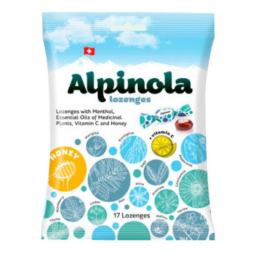 Alpinola, Alpinola Honey Lozenges, 17 Count