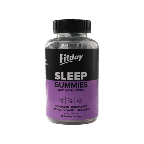 Fitday, Fitday Sleep Gummies, Mango Flavour 30 Chewable Gummies