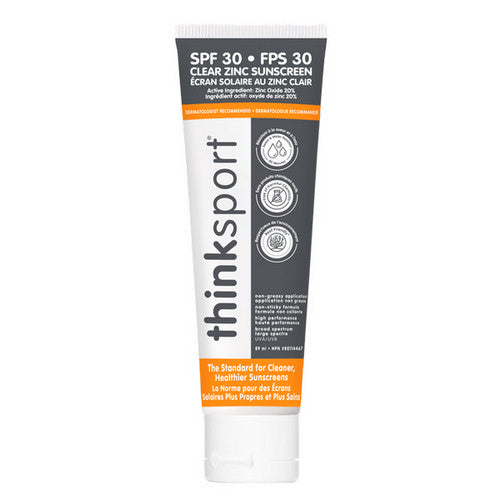 THINKsport THINKbaby, Sport Clear Zinc Sunscreen SPF 30, 89 Ml