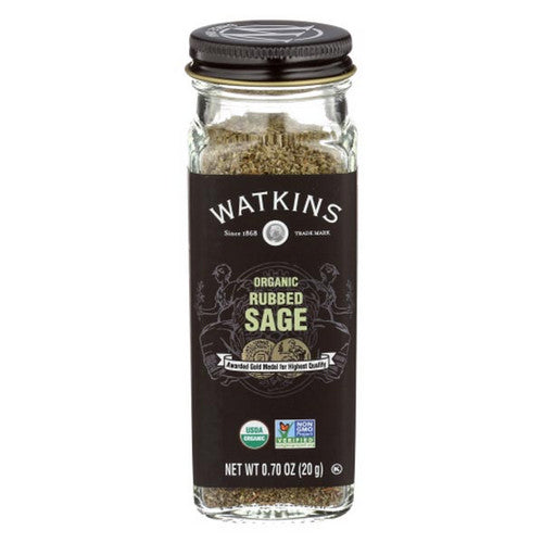 Watkins, Organic Rubbed Sage, 0.7 Oz (Case Of 3)