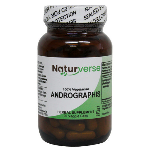 Naturverse, Andrographis Powder Capsules, 90 VegCaps