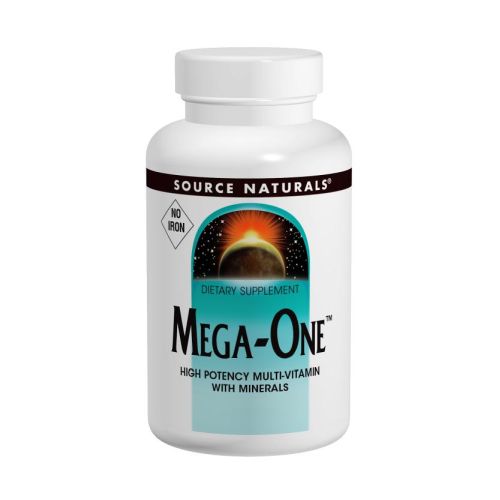 Source Naturals, Mega-One No Iron, 60 Tabs