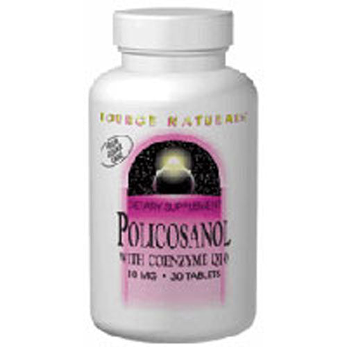 Source Naturals, Policosanol, w/CoQ10 120 Tabs