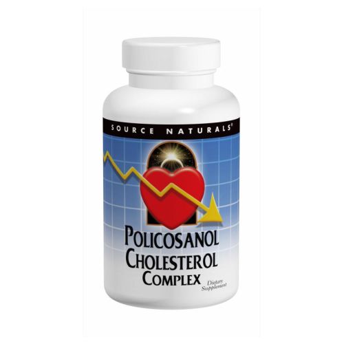 Source Naturals, Policosanol Cholesterol Complex, 60 Tabs