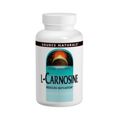 Source Naturals, L-Carnosine, 500 MG, 30 Tabs