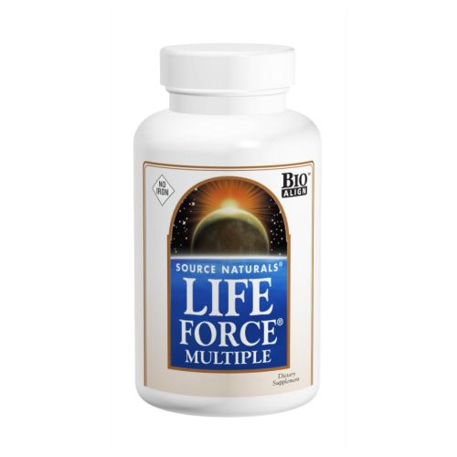 Source Naturals, Life Force No Iron Capsules, 60 Caps (No Iron)