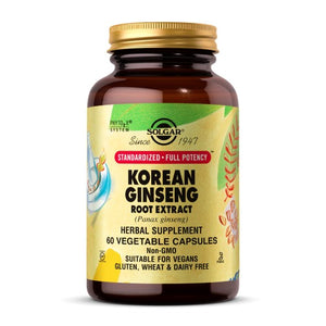 Solgar, SFP Korean Ginseng Root Extract Vegetable Capsules, 60 V Caps