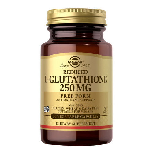 Solgar, Reduced L-Glutathione, 250 mg, 30 V Caps