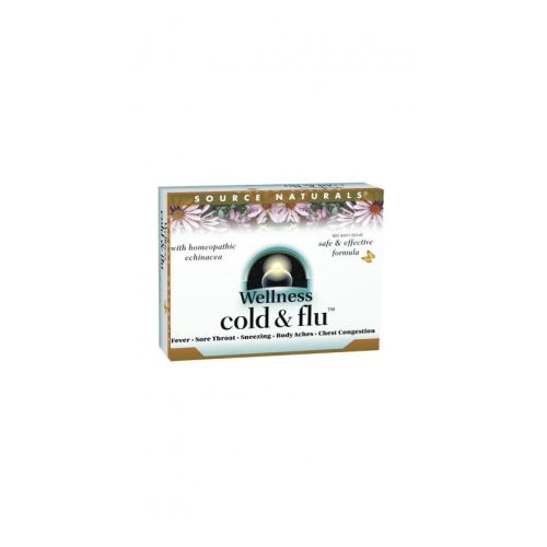 Source Naturals, Wellness Cold & Flu, 48 Tabs