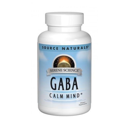 Source Naturals, Gaba, 750 mg, 45 Caps