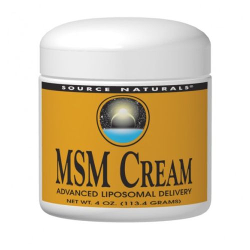 Source Naturals, MSM Joint Response Cream, 4 Oz