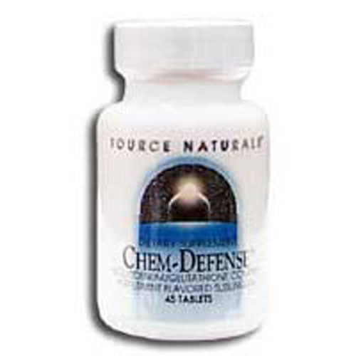 Source Naturals, Chem-Defense Sublingual, Peppermint 45 Tabs