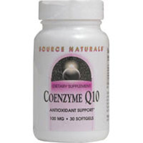 Source Naturals, Coenzyme Q10, 100 mg, 30 Caps