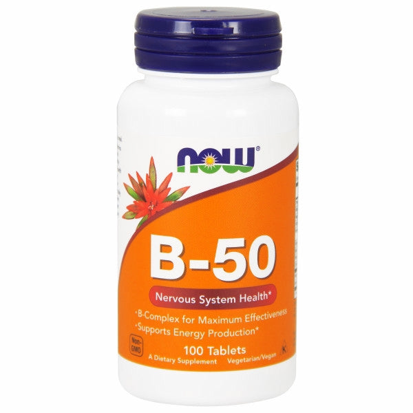 Now Foods, Vitamin B-50, 100 Tabs