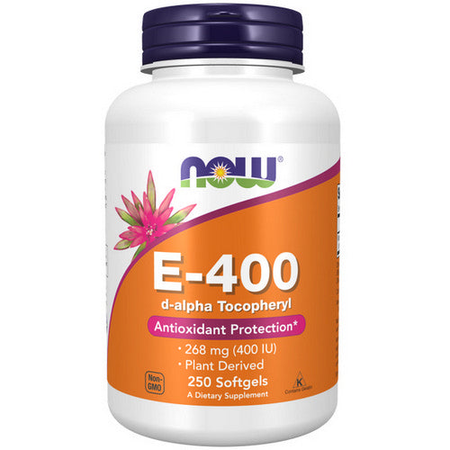 Now Foods, E-400, 250 Softgels