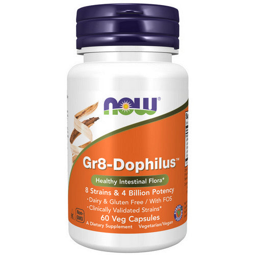 Now Foods, Gr8No ChangeDophilus, ENTERIC COATED, 60 Veg Caps