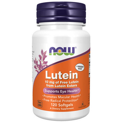 Now Foods, Lutein, 10 mg, 120 Sgels