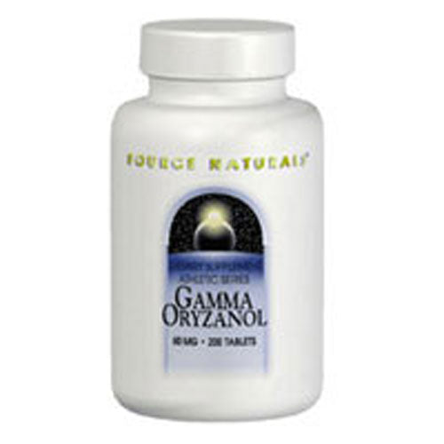 Source Naturals, Gamma Oryzanol, 60 MG, 200 Tabs